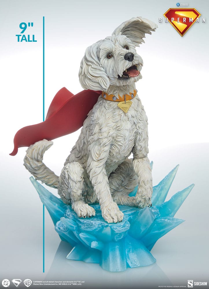 Superman (2025) Estatua Premium Format Krypto 23 cm