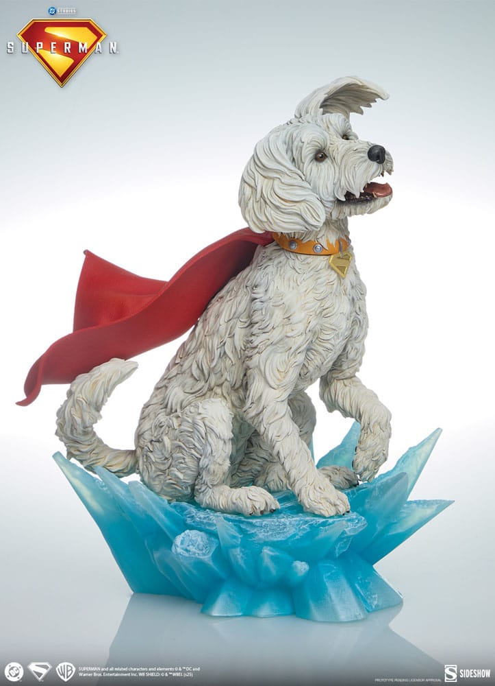 Superman (2025) Estatua Premium Format Krypto 23 cm