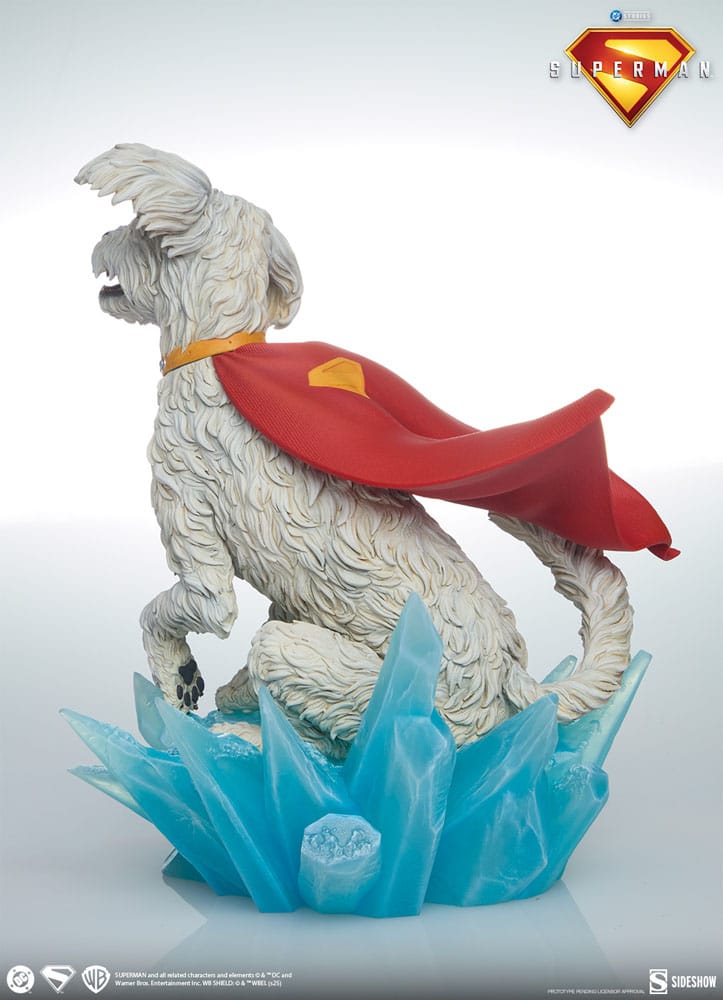 Superman (2025) Estatua Premium Format Krypto 23 cm