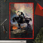Frank Frazetta Litografia Death Dealer I Rainbow Lava Holofoil 61 x 41 cm - sin marco