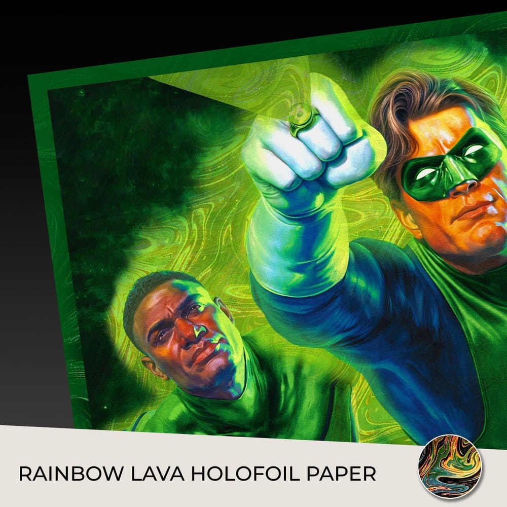 DC Comics Litografia Green Lantern 61 x 41 cm - sin marco