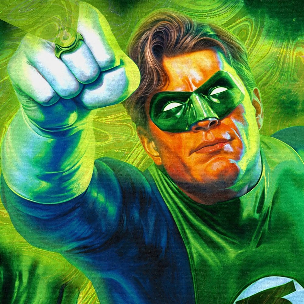 DC Comics Litografia Green Lantern 61 x 41 cm - sin marco