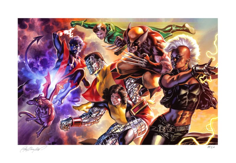 Marvel X-Men Litografia The X-Men by Felipe Massafera 46 x 66 cm - sin marco - Z POP Toys