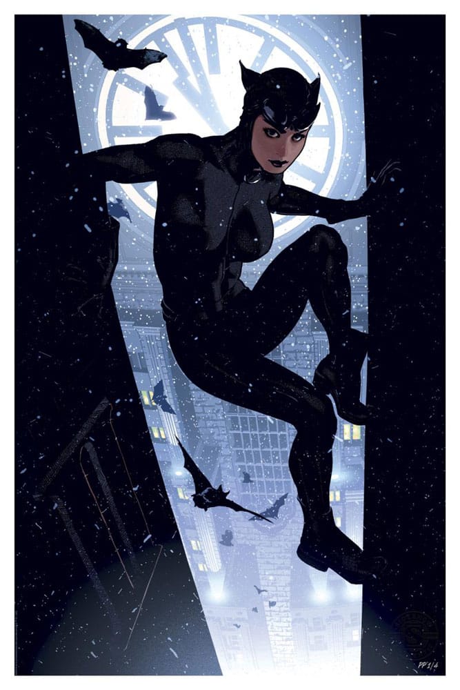 DC Comics Litografia Catwoman 41 x 61 cm - sin marco - Z POP Toys