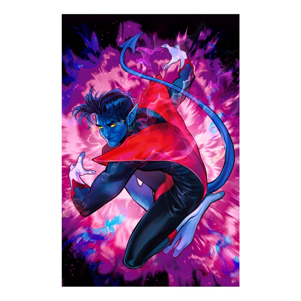 Marvel Litografia Nightcrawler 41 x 61 cm - sin marco