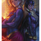 DC Comics Litografia Supergirl & Batgirl 61 x 46 cm - sin marco