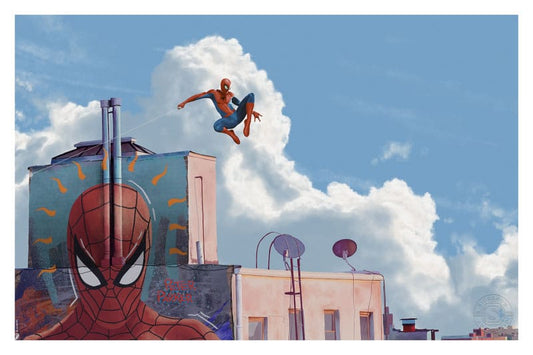 Spider-Man Litografia Peter Parker 41 x 61 cm - sin marco