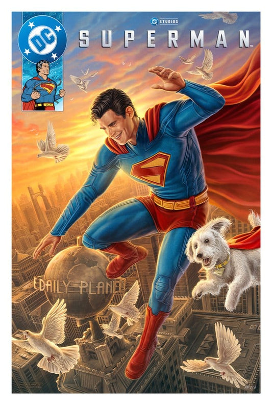 Superman (2025) DC Comics Litografia Superman: A Symbol of Hope 41 x 61 cm - sin marco