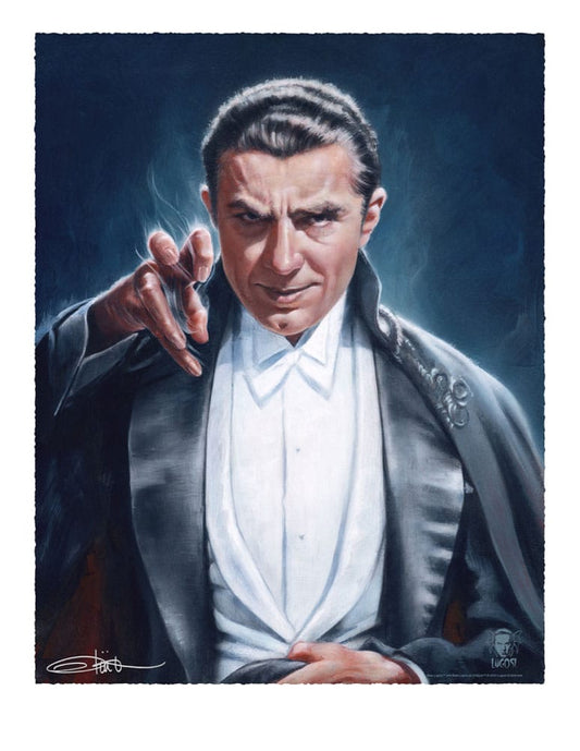 Dracula Litografia Count Dracula by Olivia De Berardinis 56 x 43 cm - sin marco