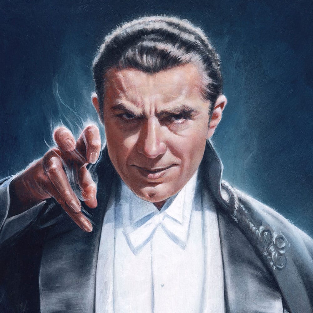 Dracula Litografia Count Dracula by Olivia De Berardinis 56 x 43 cm - sin marco