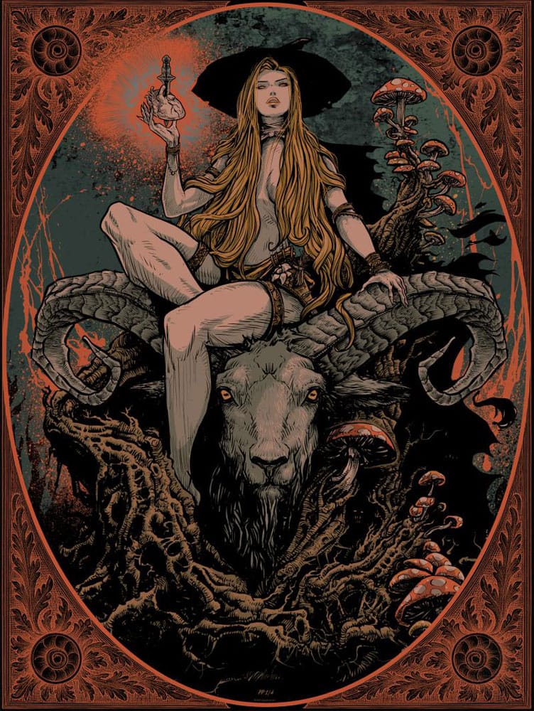 Sideshow Originals Litografia The Witch of the Woods 61 x 46 cm - sin marco - Z POP Toys