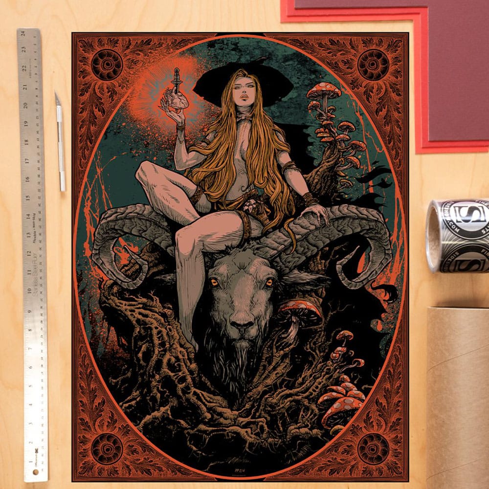 Sideshow Originals Litografia The Witch of the Woods 61 x 46 cm - sin marco - Z POP Toys
