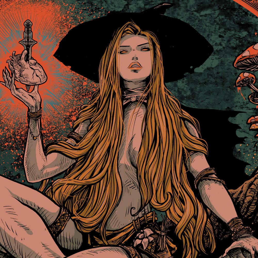 Sideshow Originals Litografia The Witch of the Woods 61 x 46 cm - sin marco - Z POP Toys