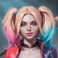 DC Comics Litografia Harley Quinn 41 x 61 cm - sin marco