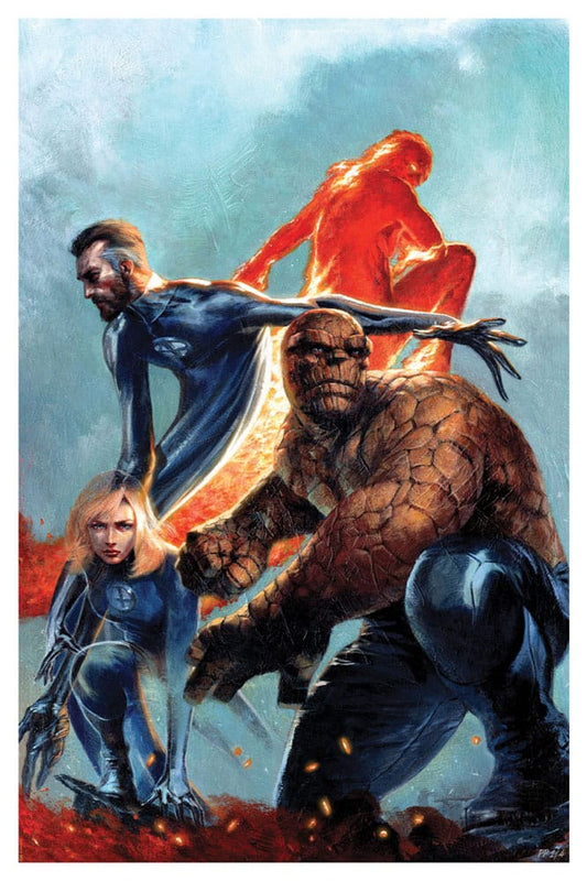 Marvel Litografia The Fantastic Four 41 x 61 cm - sin marco