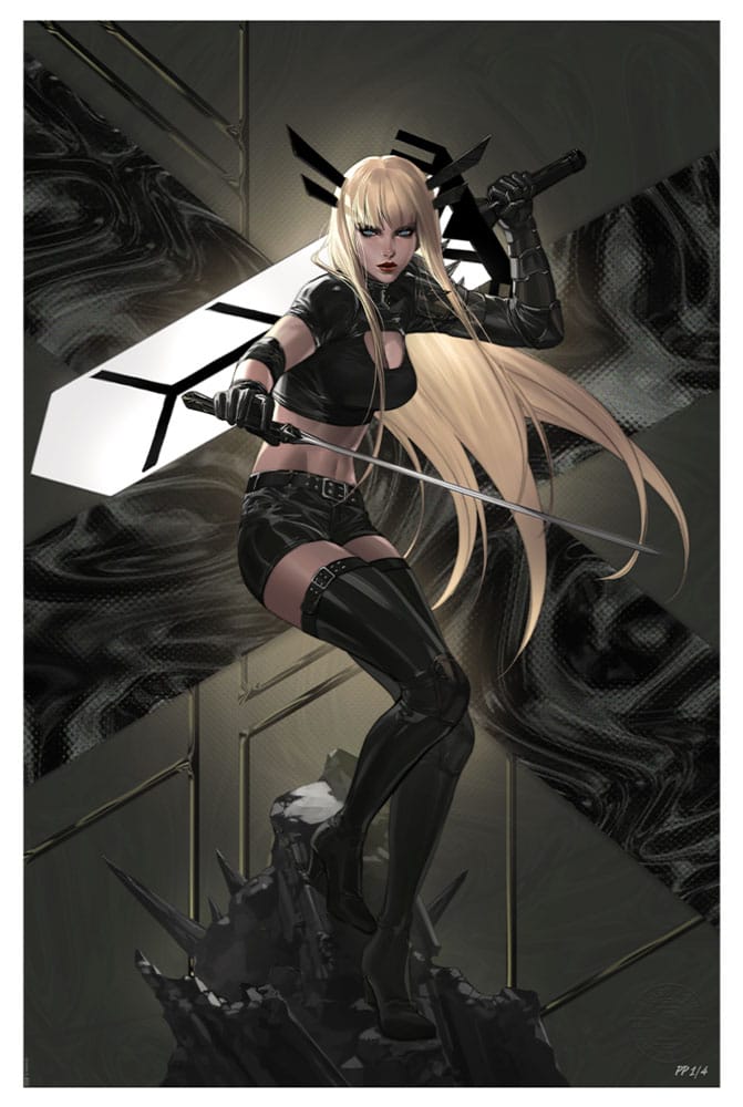 X-Men Litografia Illyana Rasputin: Magik 61 x 41 cm - sin marco