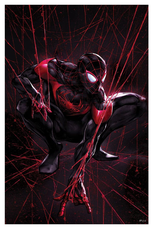 Marvel Litografia Spider-Man Miles Morales 61 x 41 cm - sin marco
