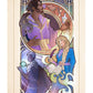 Critical Role Litografia Matthew Mercer: 10th Anniversary Art Nouveau Illustrations 46 x 28 cm- sin marco
