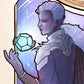 Critical Role Litografia Matthew Mercer: 10th Anniversary Art Nouveau Illustrations 46 x 28 cm- sin marco