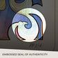Critical Role Litografia Matthew Mercer: 10th Anniversary Art Nouveau Illustrations 46 x 28 cm- sin marco