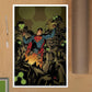 DC Comics Litografia Superman Space Age 61 x 41 cm - sin marco