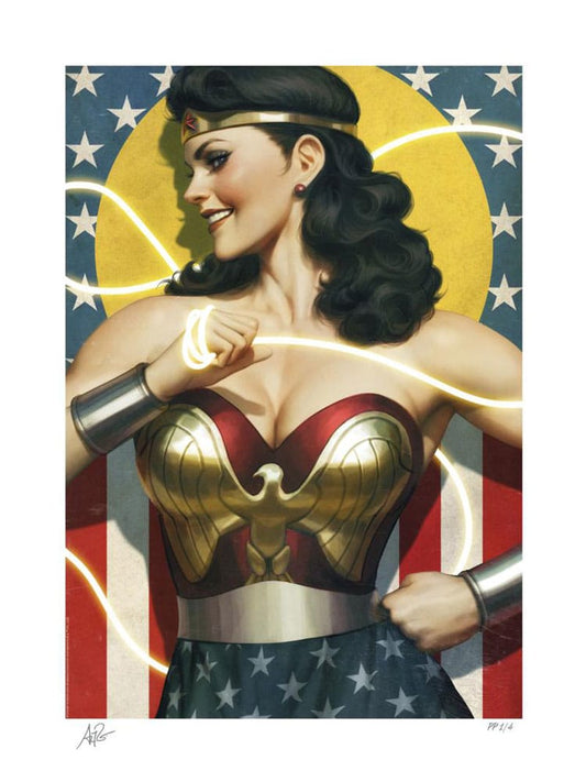 DC Comics Litografia Wonder Woman: New History of the DC Universe 61 x 46 cm - sin marco