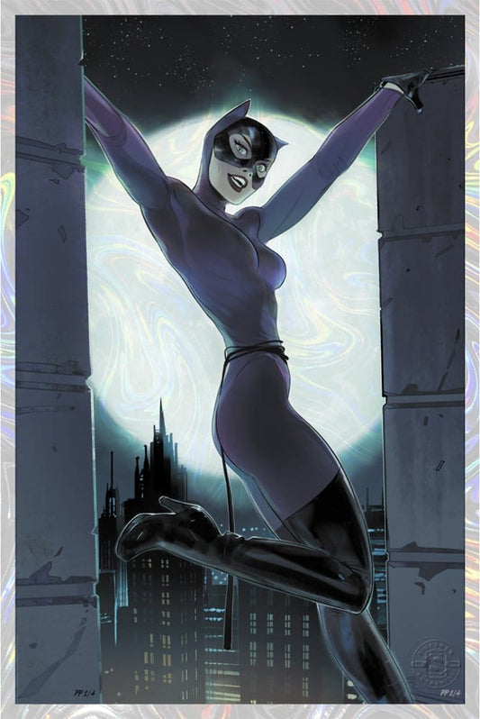 DC Comics Litografia Catwoman: Nine Lives 61 x 41 cm - sin marco