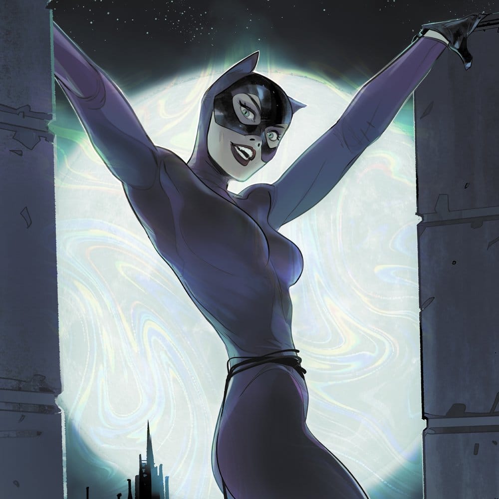 DC Comics Litografia Catwoman: Nine Lives 61 x 41 cm - sin marco