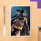 DC Comics Litografia Batman & Catwoman 61 x 41 cm - sin marco