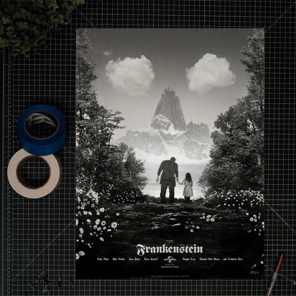 Frankenstein Litografia Frankenstein by Greg Ruth 61 x 46 cm - sin marco