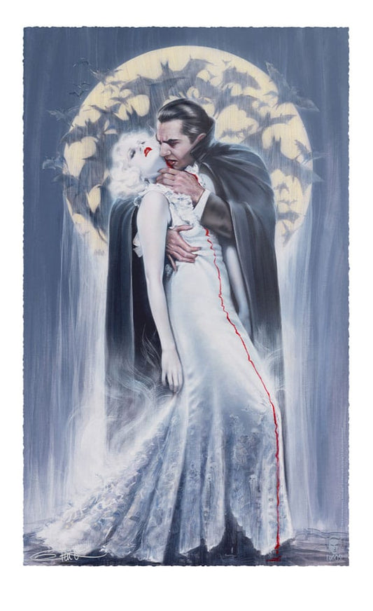 Dracula Litografia The Kiss by Olivia De Berardinis 70 x 43 cm - sin marco
