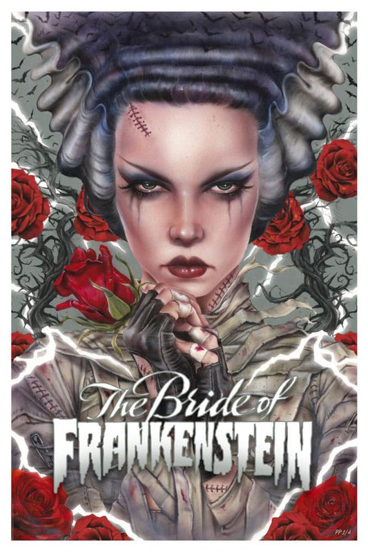 La novia de Frankenstein Litografia Bride Afterlife by Brian M. Viveros 61 x 41 cm - sin marco