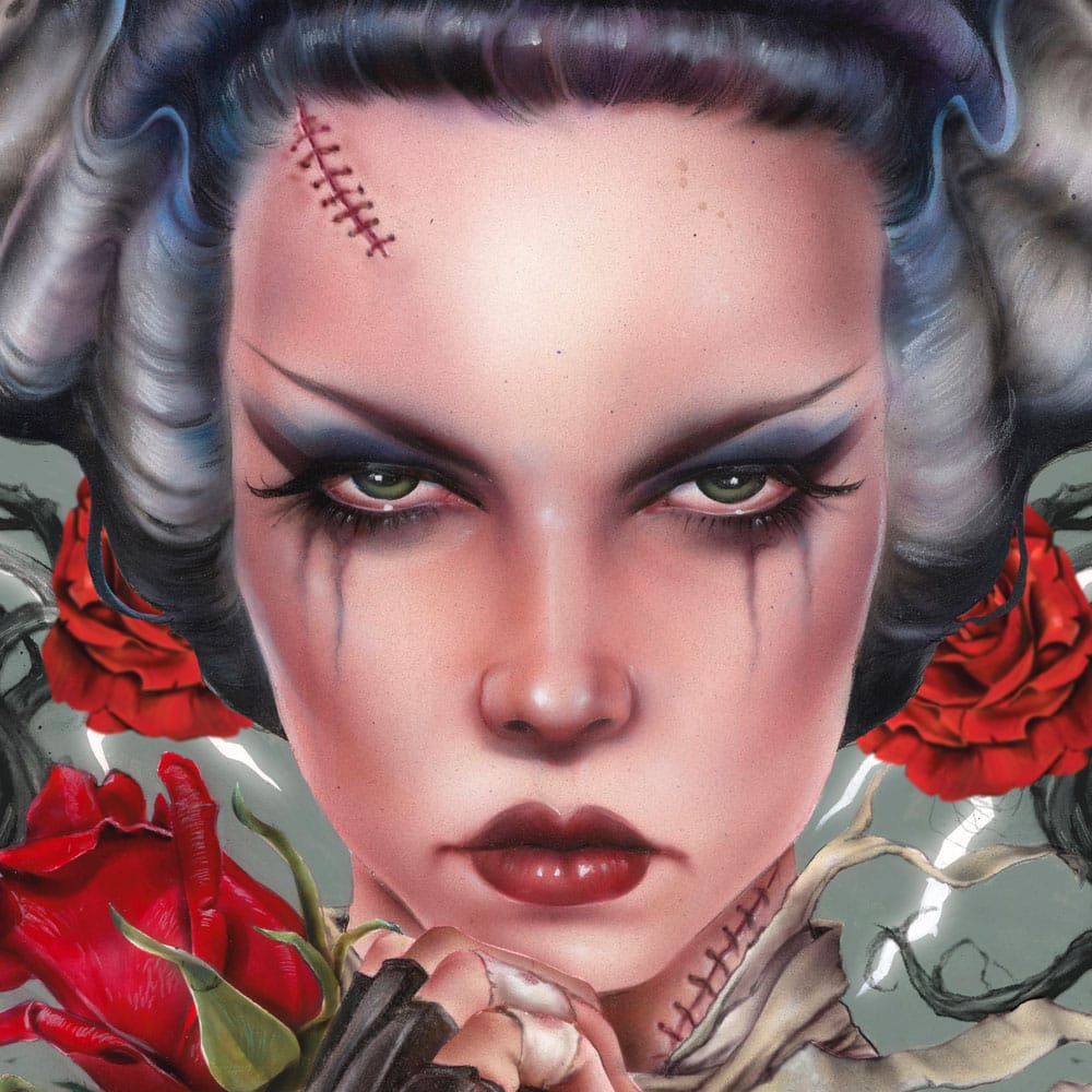 La novia de Frankenstein Litografia Bride Afterlife by Brian M. Viveros 61 x 41 cm - sin marco - Z POP Toys