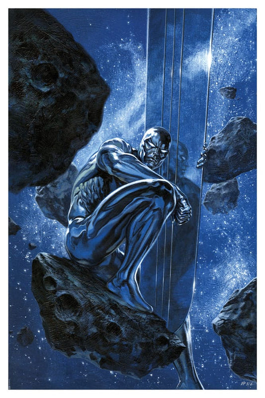 Marvel Litografia Silver Surfer: Ghost Light 61 x 41 cm - sin marco