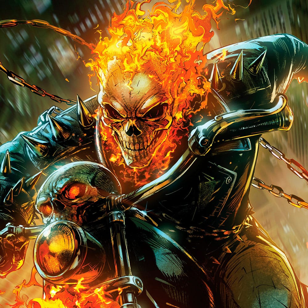 Marvel Litografia Cosmic Ghost Rider 61 x 41 cm - sin marco