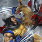 Marvel Litografia Wolverine vs Omega Red 46 x 61 cm - sin marco