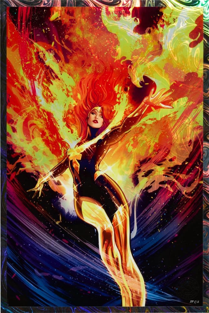 Marvel X-Men Litografia Phoenix 61 x 41 cm - sin marco