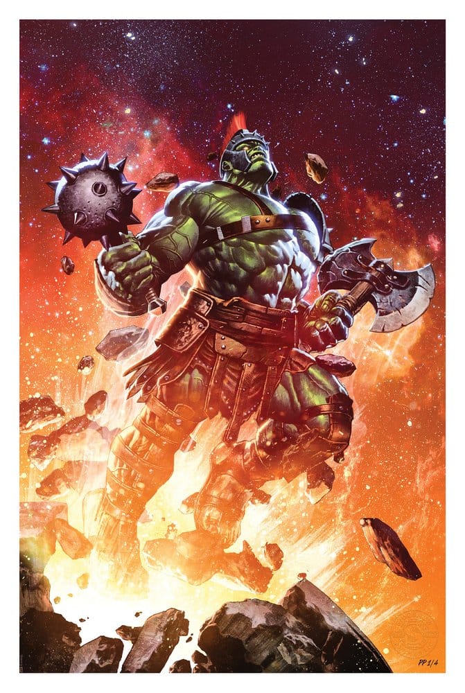 Marvel Litografia Planet Hulk: Worldbreaker 41 x 61 cm - sin marco