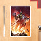 Marvel Litografia Planet Hulk: Worldbreaker 41 x 61 cm - sin marco