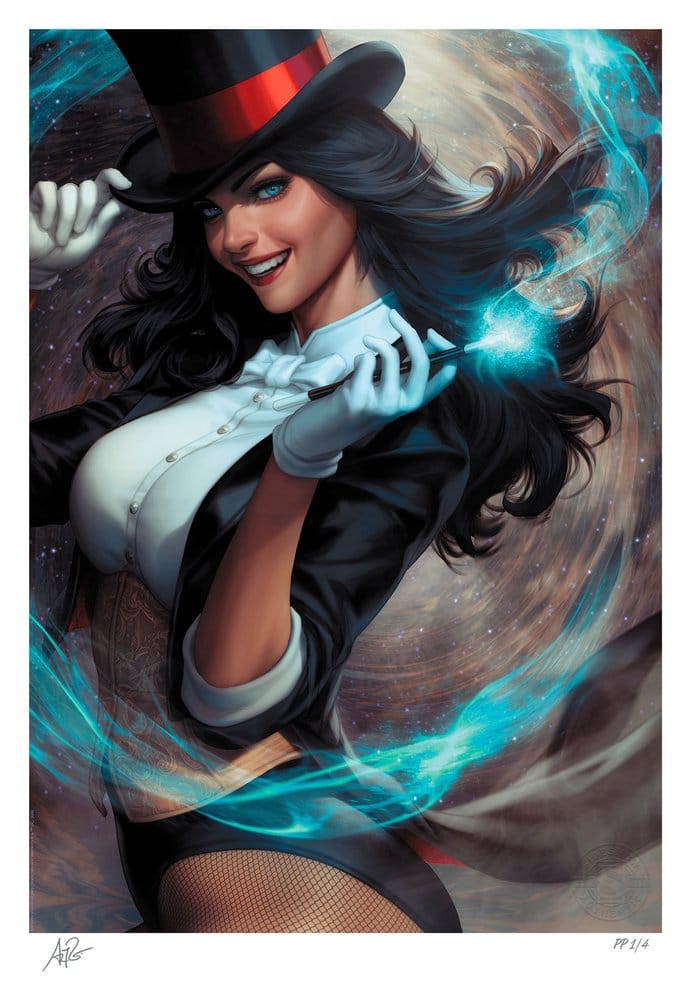 DC Comics Litografia Zatanna: Bring Down the House 46 x 61 cm - sin marco