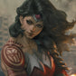 DC Comics Litografia Absolute Wonder Woman 46 x 61 cm - sin marco