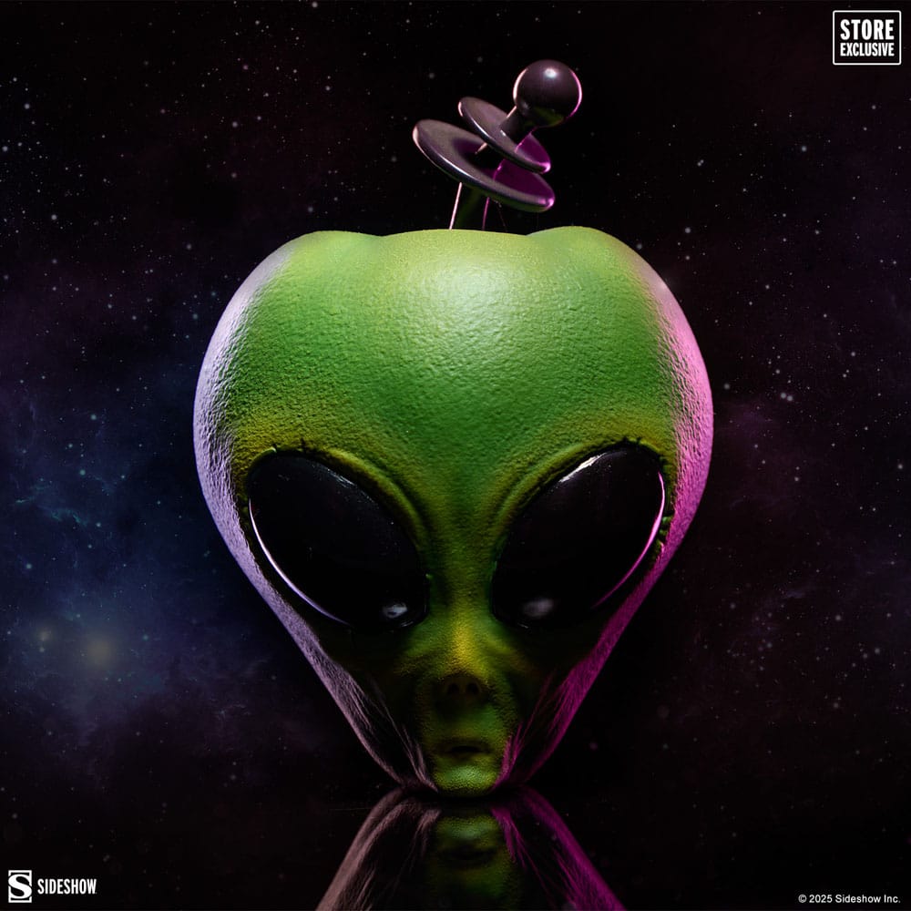 Sideshow Originals Réplica de Apple Alien Apple (Green Variant) 11 cm - Z POP Toys