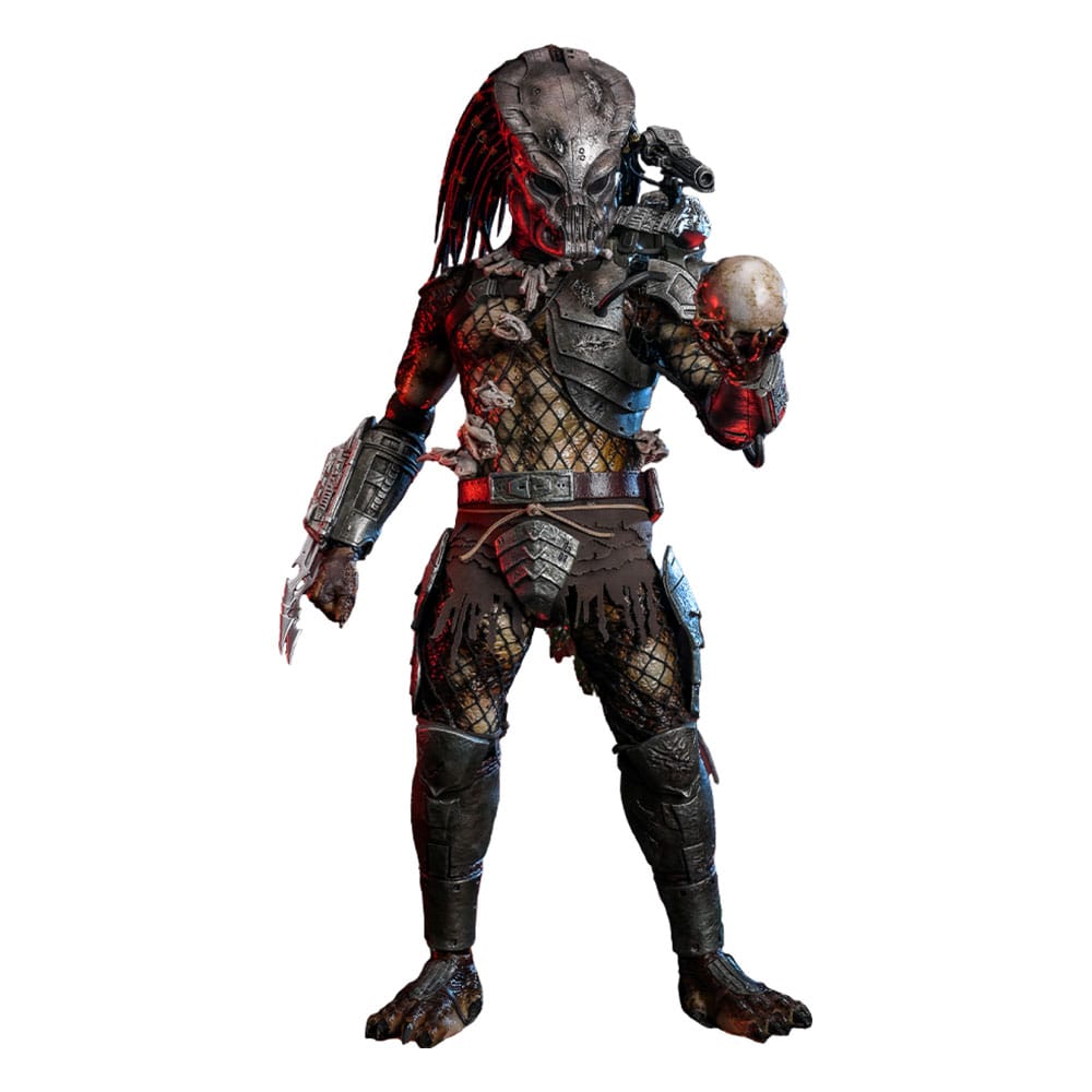 Depredador Figura Movie Masterpiece 1/6 Predator (2.0) Deluxe Version 34 cm - HOT TOYS FIGURA - Vista detallada