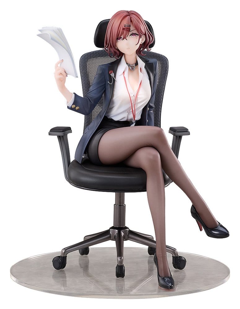 The Idolmaster Shiny Colors x Mahjong Soul Figura PVC 1/7 Madoka Higuchi Effortless Work Ver. 21 cm