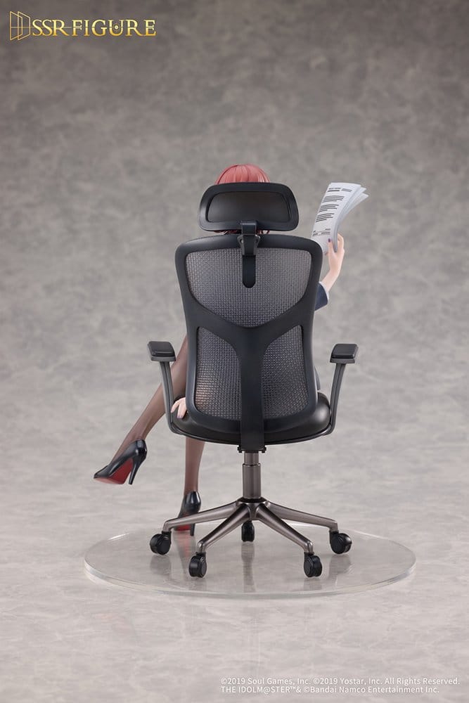 The Idolmaster Shiny Colors x Mahjong Soul Figura PVC 1/7 Madoka Higuchi Effortless Work Ver. 21 cm