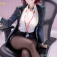 The Idolmaster Shiny Colors x Mahjong Soul Figura PVC 1/7 Madoka Higuchi Effortless Work Ver. 21 cm