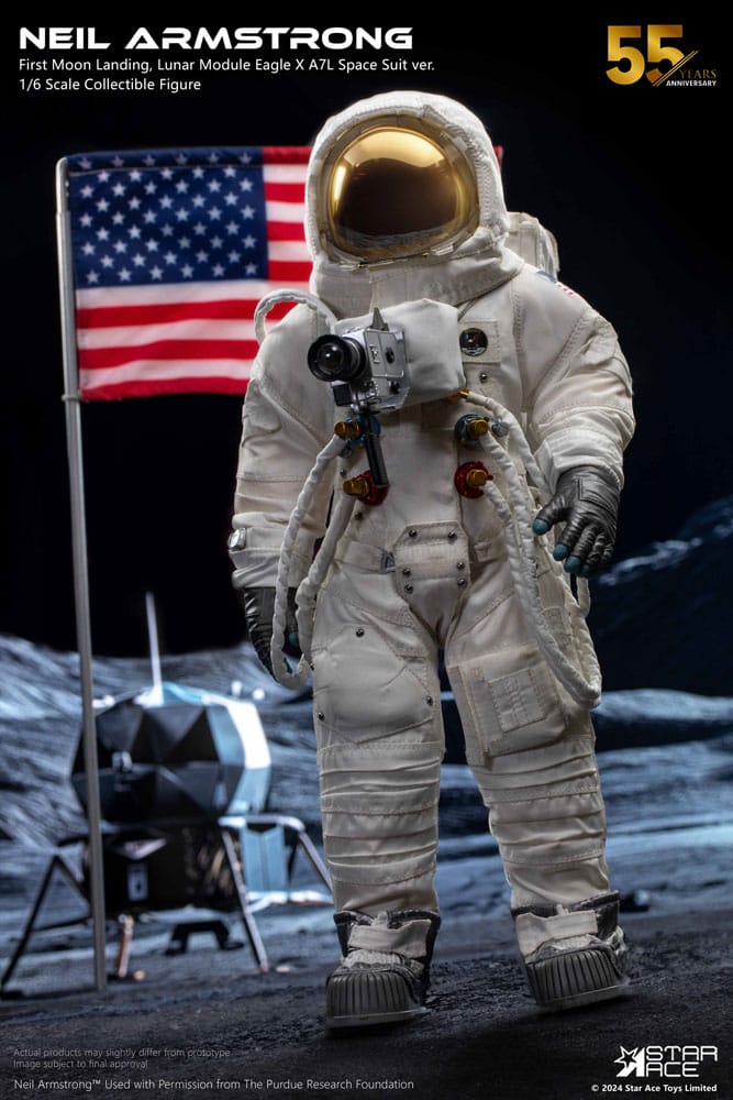 Neil Armstrong Figura 1/6 Neil Armstrong Deluxe Version 30 cm - Z POP Toys