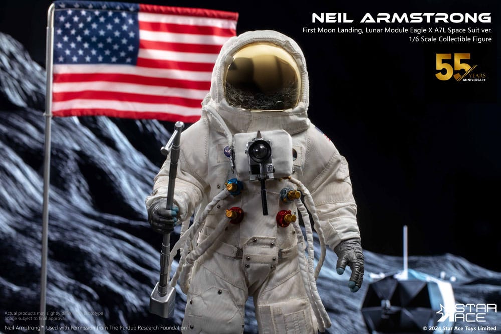 Neil Armstrong Figura 1/6 Neil Armstrong Deluxe Version 30 cm - Z POP Toys