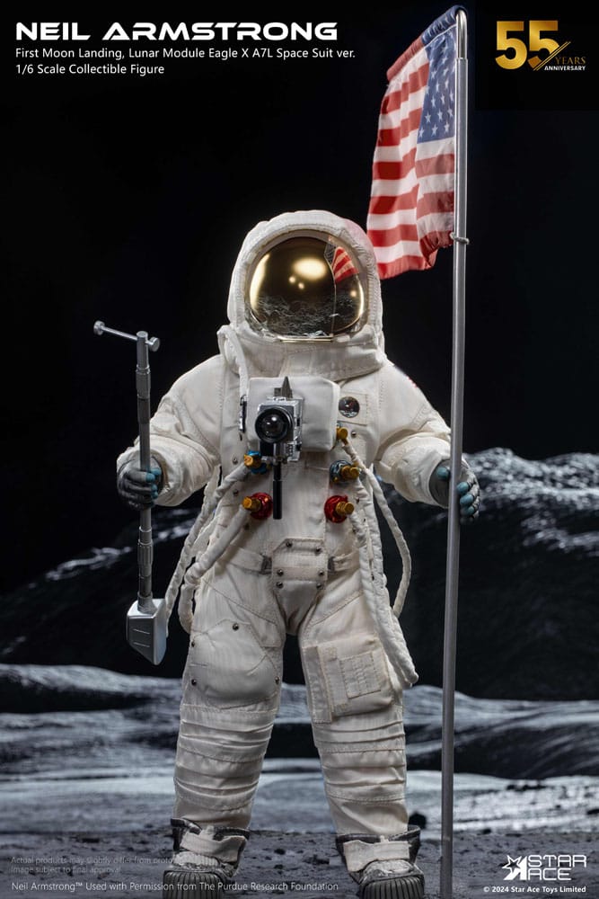 Neil Armstrong Figura 1/6 Neil Armstrong Deluxe Version 30 cm - Z POP Toys