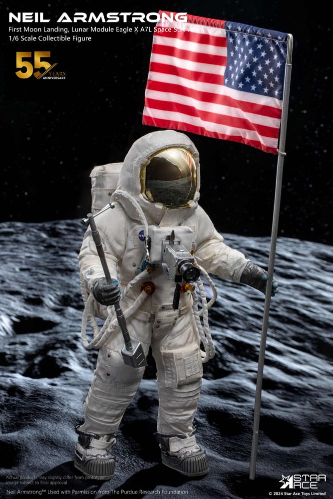 Neil Armstrong Figura 1/6 Neil Armstrong Deluxe Version 30 cm - Z POP Toys